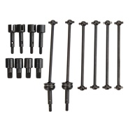 RC CVD Drive Shaft Set, RC Car CVD Drive Shaft Wheel Stub Axle Cup Set for WLtoys 144001 124018 1240