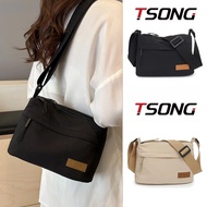 TSONG Shoulder Bag for women Woman's bag Sling fashion style Japanese bag for Korean Fashion chic Ma