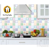 Stiker dapur dan dinding tahan panas wallpaper dapur tahan air dan minyak wallpaper serbaguna tahan air minyak dan air mudah di bersihkan sudah di lengkapi lem ukuran 60 cm x 100 cm