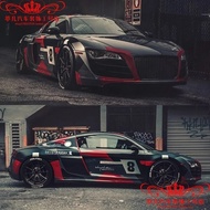 car sticker FOR Audi R8 body decoration decoration sticker R8 personalized custom Vinyl Decals Film 