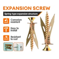 Butterfly Wall Plasterboard Anchor Expansion Screw Carbon Steel Self Drilling Drywall Plug Fastener 