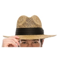 Straw hat//Straw hat//Woven hat// fedora hat// Natural fiber hat//
