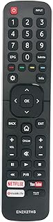 AULCMEET EN2X27HS Remote Control Replacement Suitable for Hisense TV 43K300UWTS H43M3000 H43M3000UK 