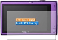 3-Pack Anti Blue Light Screen Protector, compatible with CANON IXY 430F / IXUS 245HS TPU Film Protec