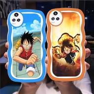 S-34 One Piece Luffy Casing for VIVO V20 Y53s V30E V30 Y51 Y51a V21 Y31 Y53 5G transparent TPU