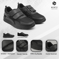 Hertz - Children's Shoes H 4462 Hertz Brand Casual Hangout School Sneakers Black
