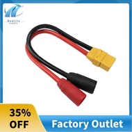 XT90 Female to Male Adapter Connector 20CM 1pcs Extension Cable 1 FT 10AWG for RC Lipo Battery Drone