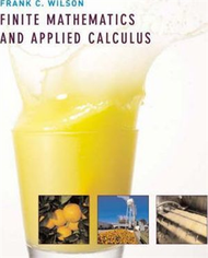 Finite Mathematics and Applied Calculus: Student Text (新品)