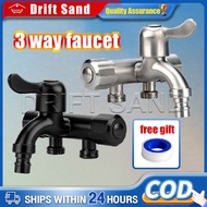 3 way faucet Faucet Tap Bathroom Kitchen Water Washer Tap Faucet 7 in 1 set