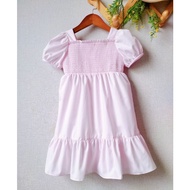 Pink bustier dress, fishtail skirt for babies 9kg - 35kg