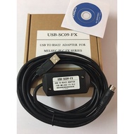 Mitsubishi Programming Cable Sanling PLC Download Cable USB-SC09-FX Suitable for FX1S FX1N FX2N FX3U