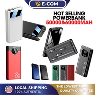 Powerbank 50000mah 60000mah  Fast Charger Powerbank Type-C Power bank Qc3.0 Mobile Power Charger Bat