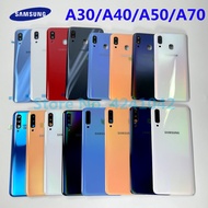 Original Battery Back Cover Door Rear Housing Case For Samsung Galaxy A30 A40 A50 A70 2019 Phone Pro