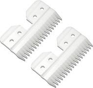 2pcs 18Teeth Oster Ceramic Blade Fast Feed Clippers Replacement Blades for A5 Grooming Cutter Series