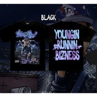 1 mill thailand rapper เสื้อยืดคอกลมแขนสั้นพิมพ์ลายผ้าฝ้าย