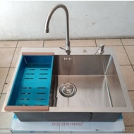 Complete Kitchen Sink Golden Hand 6045 Kitchen Sink Package