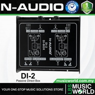 N-Audio DI-2 Dual Channel Passive Direct Injection DI Box (DI2)