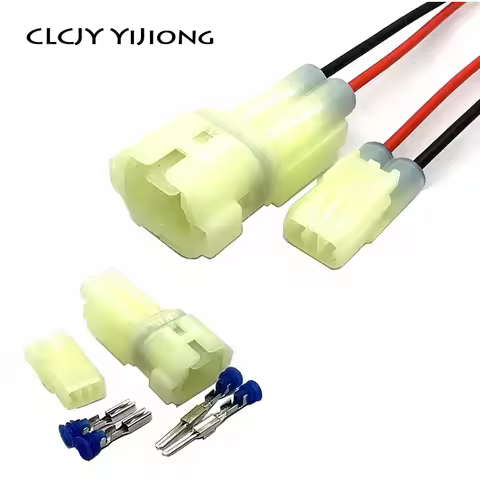 2 Pin 2.2mm Sumitomo HM 090 Automobile Connectors Power Waterproof Electronic Plug 6187-2804 6180-24