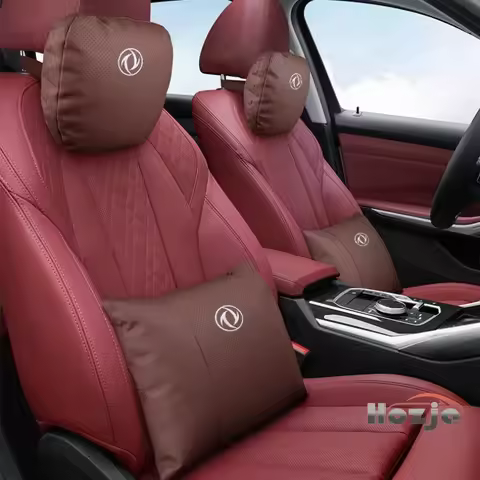 New Embroidery Logo Car Neck Pillow Waist Cushion for Dongfeng 370 A30 A9 BOX E11K Paladin Nano EX1 