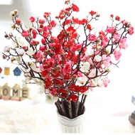 Plum Blossom Silk Artificial Flowers Cherry Blossoms Home Decoration Flowers HE