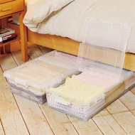 日本JEJ ASTAGE 日製連結式床下雙開收納箱27L-2色可選