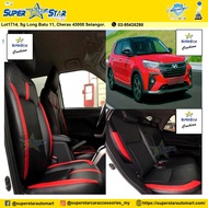 Superstar Cushion Perodua Ativa Premier Leather Seat Cover