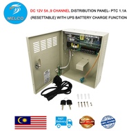 9 Channel 5A Distribution Panel