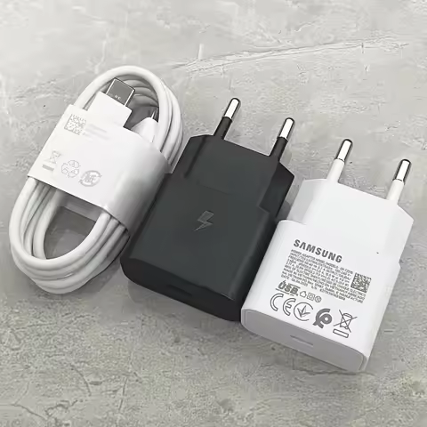 Samsung 25W Super Fast Charger EP-T2510 USB C PD Power Adapter For Galaxy A70 S25 S24 S23 S22 S21 S2