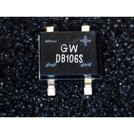 DB106S BRIDGE RECT 1PHASE 800V 1A DB-S