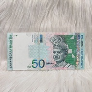 Malaysia 1999 Series 10 Rm50 UNC Prefix DE3384552 , Sign Ali Abul Hassan Sulaiman BANKNOTES