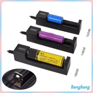 Bang Battery Charger with IC Prorection 18650 14500 16340 1 Slot Battery Dock USB