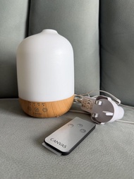 Canvas 香薰機 Diffuser （包2支Muji 香薰精油 Grapefruit 味）