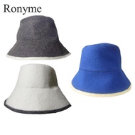 Ronyme Sauna Hat, Russian Spa Hat, Lightweight Wool Felt Hat, Thermal Head Protection, Suitable for 