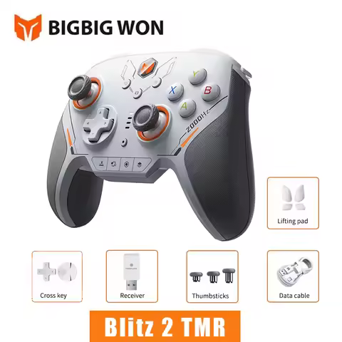 BIGBIGWON Blitz 2 Star Flash Wireless Bluetooth Gamepads Controllers For NS PC Steam Game Customized
