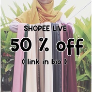 SHAWL CHIFFON CREPE 50% OFF