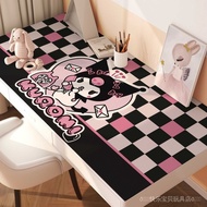 桌垫 tablecloth 学习书桌 环保护眼 桌布 桌面保护垫  库洛米pvc桌垫卡通学习书桌垫免洗办公桌垫学生宿舍防水布置桌布  8/26