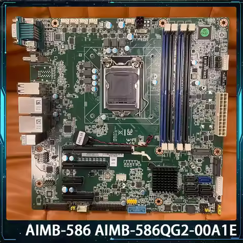 AIMB-586QG2-00A1E AIMB-586QG2 AIMB-586 Industrial Motherboard Q370 DDR4 128GB SATAIII M-ATX