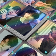 周翊然镭射小卡50张一盒当我飞奔向你张陆让LOMO卡周边自印小卡片Zhou Yiran laser small cards, 50 pieces per box, when I flyliuqianl