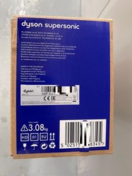 清貨 原廠戴森風筒Dyson Supersonic HD01 藍金色