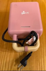 義大利 Giaretti 二合一 熱壓三明治鬆餅機 GT-SW01 蜜桃粉 點心機 早餐機 烹飪 主食 煮食 吐司 麵包 小暄暄商鋪