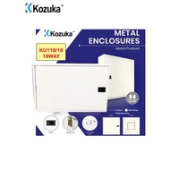 KOZUKA KU-118/ 18 METAL MODULAR ENCLOSURE DB BOX (1 ROW 18MODULAR) 18WAY