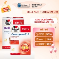 COMBO 2 BOXES BELLE ANTI AGING - COENZYM Q10 DOPPELHERZ - Skin Beauty Pills, ANTI-AGING, Melasma, Fr