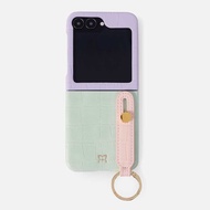 ( ZFlip6) MUSE 3Tone Hand Strap Phone Case