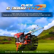 mesin traktor sawahTraktor Quick G3000 Zeva +kubota RD 85