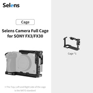 Selens กล้องเต็มกรงสำหรับ Sony FX3/FX30ที่ยึดสายเคเบิล HDMI