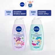 NIVEA KIDS HEAD TO TOE 3IN1 SPRKLE BERRY / MAGIC APPLE - 500ml