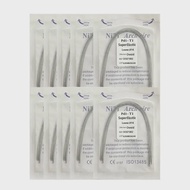 10pack Dental Arch Wires Orthodontic Super Elastic NITI Round Rectangle Archwire Lower/Upper 012/014