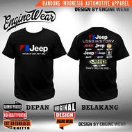 S-5XL Kaos Jeep Tshirt Polo Shirt Offroad 4x4 4wd Wrangler Rubicon Jk Willys Cj7 Lg