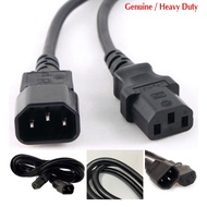 DELL HP AC Long Power Extension Cable Male to Female M to F Server PC cable IEC-C13 to IEC-C14 Heavy