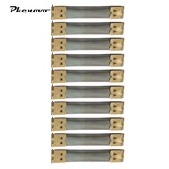 [Phenovo] 10pcs Flex Purse Frame Internal Flex Spring Clip For Purse Making Supplies DIY